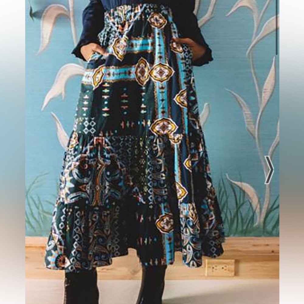 New Cara Cara Chase Skirt Blue Pandora Gables